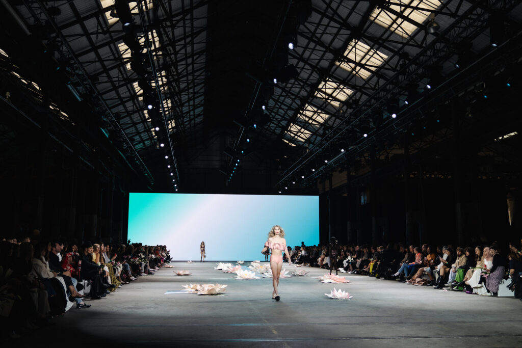 Models showcase designs during the Aje Athletica runway presentation  News Photo - Getty Images