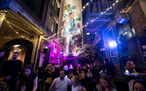 YCK Laneways, Exciting Night Over Light as part of Sydney Solstice